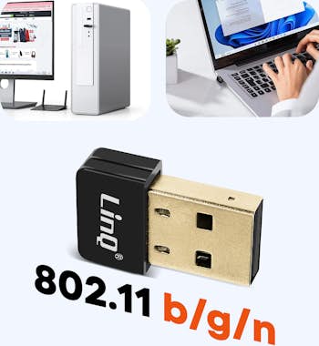 LinQ Clave USB WiFi 150Mbps Adaptador Red Ultra-Compact LinQ Clave USB WiFi 150Mbps Adaptador Red Ultra-Compact