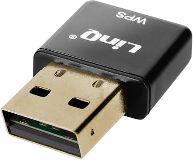 LinQ Clave USB WiFi 300Mbps Adaptador Red Botón WPS Ult LinQ Clave USB WiFi 300Mbps Adaptador Red Botón WPS Ult