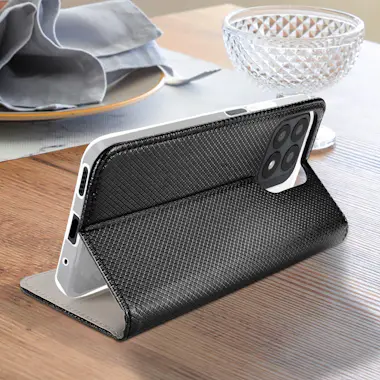 Avizar Funda Honor X8a Solapa Magnética Tarjetero y Sopor Avizar Funda Honor X8a Solapa Magnética Tarjetero y Sopor