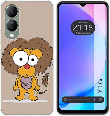 Tumundosmartphone Funda Silicona Vivo Y17s Leon Tumundosmartphone Funda Silicona Vivo Y17s Leon