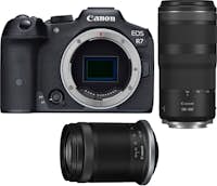Canon EOS R7 + RF-S 18-150mm f/4.5-6.3 IS STM + RF 100-4