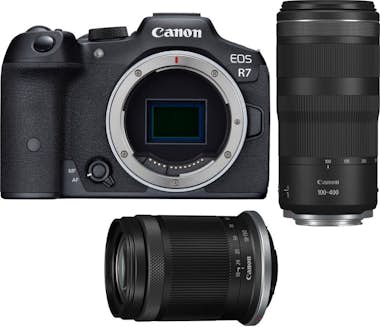 Canon EOS R7 + RF-S 18-150mm f/4.5-6.3 IS STM + RF 100-4
