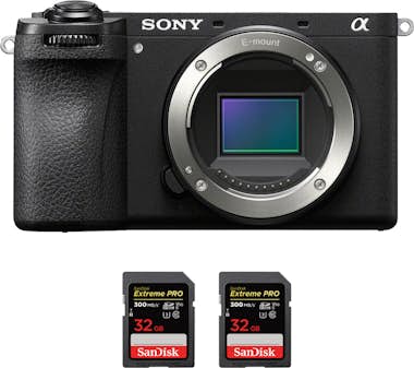 Sony A6700 + 2 SanDisk 32GB Extreme PRO UHS-II SDXC 300