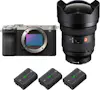Sony A7C II Silver + FE 12-24mm f/2.8 GM + 3 NP-FZ100 + Sony A7C II Silver + FE 12-24mm f/2.8 GM + 3 NP-FZ100 +