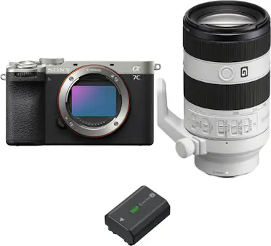 Sony A7C II Silver + FE 70-200mm f/4 Macro G OSS II + 1 Sony A7C II Silver + FE 70-200mm f/4 Macro G OSS II + 1