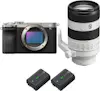 Sony A7C II Silver + FE 70-200mm f/4 Macro G OSS II + 2 Sony A7C II Silver + FE 70-200mm f/4 Macro G OSS II + 2