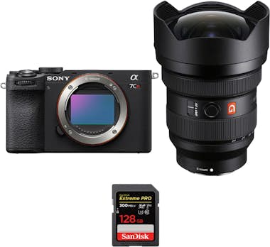 Sony A7CR Negro + FE 12-24mm f/2.8 GM + 1 SanDisk 128GB Sony A7CR Negro + FE 12-24mm f/2.8 GM + 1 SanDisk 128GB