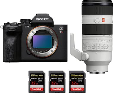 Sony Alpha 7R V + FE 70-200mm f/2.8 GM OSS II + 3 SanDi Sony Alpha 7R V + FE 70-200mm f/2.8 GM OSS II + 3 SanDi