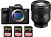 Sony Alpha 7R V + FE 85mm f/1.4 GM + 3 SanDisk 128GB Ex Sony Alpha 7R V + FE 85mm f/1.4 GM + 3 SanDisk 128GB Ex