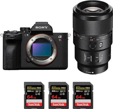 Sony Alpha 7R V + FE 90mm f/2.8 Macro G OSS + 3 SanDisk Sony Alpha 7R V + FE 90mm f/2.8 Macro G OSS + 3 SanDisk