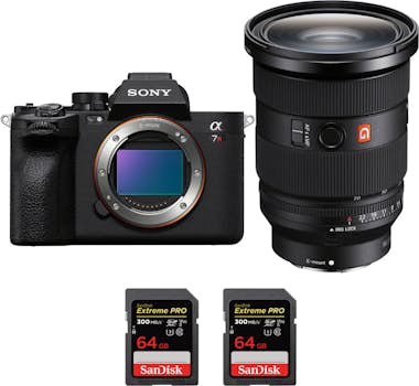 Sony Alpha 7R V + FE 24-70mm f/2.8 GM II + 2 SanDisk 64 Sony Alpha 7R V + FE 24-70mm f/2.8 GM II + 2 SanDisk 64