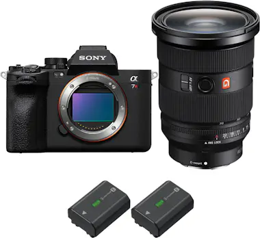 Sony Alpha 7R V + FE 24-70mm f/2.8 GM II + 2 NP-FZ100 + Sony Alpha 7R V + FE 24-70mm f/2.8 GM II + 2 NP-FZ100 +
