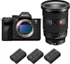 Sony Alpha 7R V + FE 24-70mm f/2.8 GM II + 3 NP-FZ100 + Sony Alpha 7R V + FE 24-70mm f/2.8 GM II + 3 NP-FZ100 +
