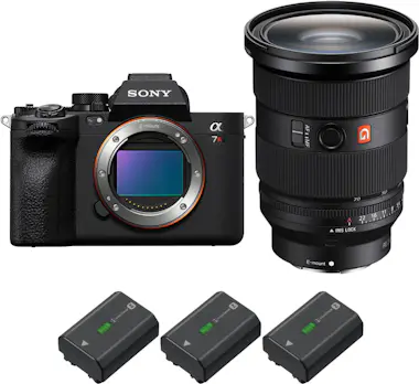 Sony Alpha 7R V + FE 24-70mm f/2.8 GM II + 3 NP-FZ100 + Sony Alpha 7R V + FE 24-70mm f/2.8 GM II + 3 NP-FZ100 +