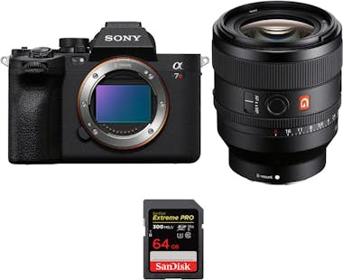 Sony Alpha 7R V + FE 50mm f/1.4 GM + 1 SanDisk 64GB Ext Sony Alpha 7R V + FE 50mm f/1.4 GM + 1 SanDisk 64GB Ext