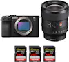 Sony A7C II Negro + FE 24mm f/1.4 GM + 3 SanDisk 256GB Sony A7C II Negro + FE 24mm f/1.4 GM + 3 SanDisk 256GB