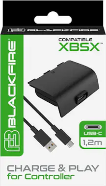 Blackfire Charge & Play for Controller (Xbox Series X Blackfire Charge & Play for Controller (Xbox Series X