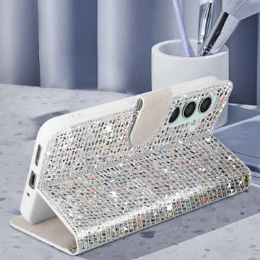 Avizar Funda para Samsung Galaxy A54 5G Glitter Disco Car Avizar Funda para Samsung Galaxy A54 5G Glitter Disco Car