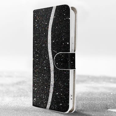 Avizar Funda para iPhone 15 Glitter Disco Cartera Portavi Avizar Funda para iPhone 15 Glitter Disco Cartera Portavi