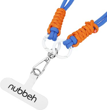 Nubbeh Cordón trenzado doble con tarjeta para smartphone Nubbeh Cordón trenzado doble con tarjeta para smartphone