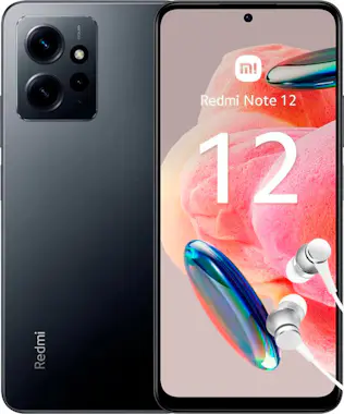 Xiaomi Redmi Note 12 4G 6GB/128GB Gris (Onyx Gray) Dual S Xiaomi Redmi Note 12 4G 6GB/128GB Gris (Onyx Gray) Dual S