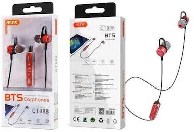 MTK Auriculares metal grimer ct888 / bluetooth 5.0 / r MTK Auriculares metal grimer ct888 / bluetooth 5.0 / r