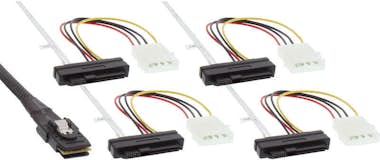 InLine Cable inline sas mini sas sff-8087 a 4x sas sff-84 InLine Cable inline sas mini sas sff-8087 a 4x sas sff-84