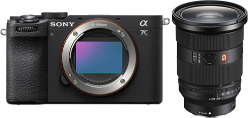 alpha a7c ii cuerpo negro fe 24-70mm f28 gm ii sel2470gm2 montura e