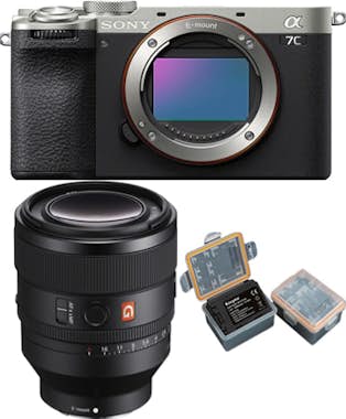 Sony Alpha A7C II Cuerpo Plata+ FE 50mm f1.2 GM+Kingma Sony Alpha A7C II Cuerpo Plata+ FE 50mm f1.2 GM+Kingma