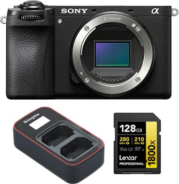 Sony Alpha ILCE6700 (A6700) Cuerpo +Lexar 128GB Profess Sony Alpha ILCE6700 (A6700) Cuerpo +Lexar 128GB Profess