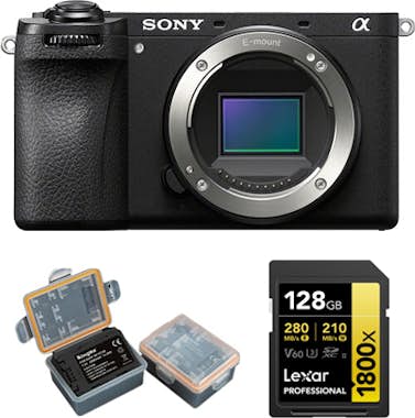 Sony Alpha ILCE6700 (A6700) Cuerpo+Lexar 128GB profesio Sony Alpha ILCE6700 (A6700) Cuerpo+Lexar 128GB profesio