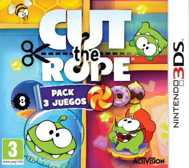 Activision Activision Cut The Rope : 3 en 1 Nintendo 3DS Activision Activision Cut The Rope : 3 en 1 Nintendo 3DS