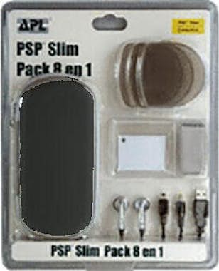 BIGBEN Pack psp slim 8 en 1 negro BIGBEN Pack psp slim 8 en 1 negro