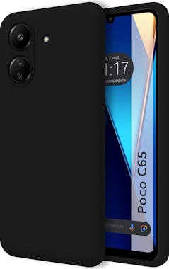 Tumundosmartphone Funda Silicona Negra Xiaomi Poco C65 Tumundosmartphone Funda Silicona Negra Xiaomi Poco C65