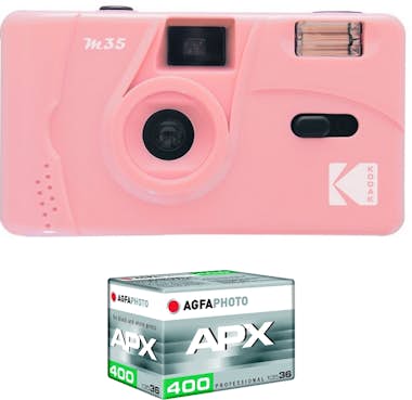 KODAK Cámara recargable M35-35mm - Rosa caramelo KODAK Cámara recargable M35-35mm - Rosa caramelo