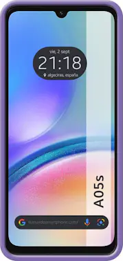 Tumundosmartphone Funda Silicona Líquida Samsung Galaxy A05s Morada Tumundosmartphone Funda Silicona Líquida Samsung Galaxy A05s Morada