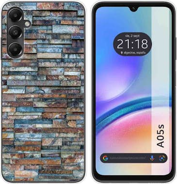 Tumundosmartphone Funda Silicona Samsung Galaxy A05s Ladrillo 05 Tumundosmartphone Funda Silicona Samsung Galaxy A05s Ladrillo 05