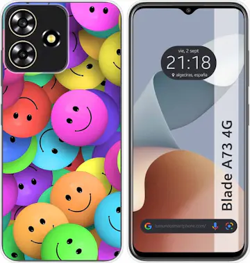Tumundosmartphone Funda Silicona Zte Blade A73 4G Smile Tumundosmartphone Funda Silicona Zte Blade A73 4G Smile