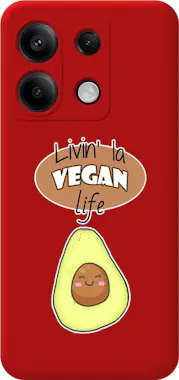 Tumundosmartphone Funda Roja Xiaomi Redmi Note 13 Pro 5G Vegan Life Tumundosmartphone Funda Roja Xiaomi Redmi Note 13 Pro 5G Vegan Life