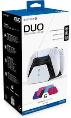 Gioteck Duo Charging Stand DualSense 6 Colours Ps5 Gioteck Duo Charging Stand DualSense 6 Colours Ps5