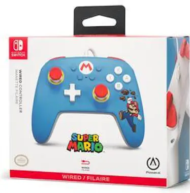 PowerA Wired Controller Mario Power A Switch PowerA Wired Controller Mario Power A Switch