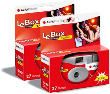 Agfaphoto AGFA PHOTO PACK 2 x 601020 - Cámara desechable con Agfaphoto AGFA PHOTO PACK 2 x 601020 - Cámara desechable con