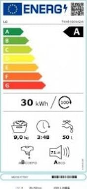 LG Lavadora F4WR9009A2W 9KG 1400RPM LG Lavadora F4WR9009A2W 9KG 1400RPM
