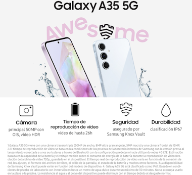 Samsung Galaxy A35 5G 256GB+8GB RAM Samsung Galaxy A35 5G 256GB+8GB RAM