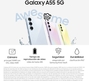 Samsung Galaxy A55 5G 128GB+8GB RAM Samsung Galaxy A55 5G 128GB+8GB RAM