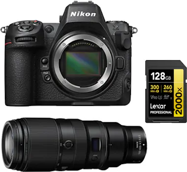 Nikon Z8 Cuerpo+ Z 100-400mm f4.5-5.6 VR S NIKKOR+Lexar Nikon Z8 Cuerpo+ Z 100-400mm f4.5-5.6 VR S NIKKOR+Lexar