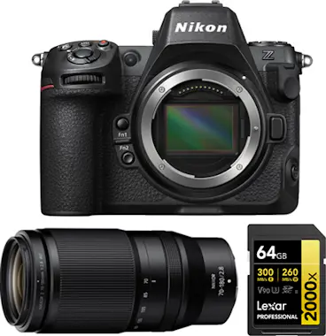 Nikon Z8 Cuerpo+ Z 70-180mm F2.8 NIKKOR+Lexar 64GB Tarje Nikon Z8 Cuerpo+ Z 70-180mm F2.8 NIKKOR+Lexar 64GB Tarje