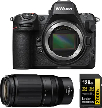 Nikon Z8 Cuerpo+ Z 70-180mm F2.8 NIKKOR+Lexar 128GB Tarj Nikon Z8 Cuerpo+ Z 70-180mm F2.8 NIKKOR+Lexar 128GB Tarj