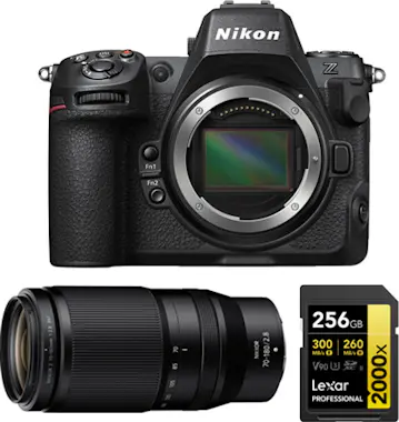 Nikon Z8 Cuerpo+ Z 70-180mm F2.8 NIKKOR+Lexar 256GB Tarj Nikon Z8 Cuerpo+ Z 70-180mm F2.8 NIKKOR+Lexar 256GB Tarj
