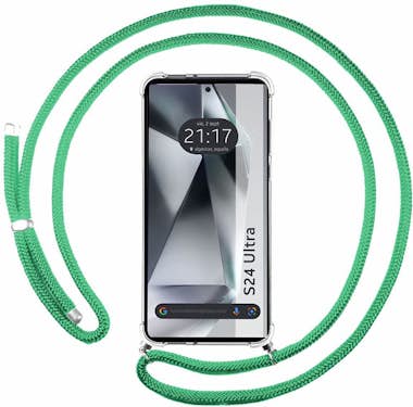 Tumundosmartphone Funda Colgante Samsung Galaxy S24 Ultra 5G Verde A Tumundosmartphone Funda Colgante Samsung Galaxy S24 Ultra 5G Verde A